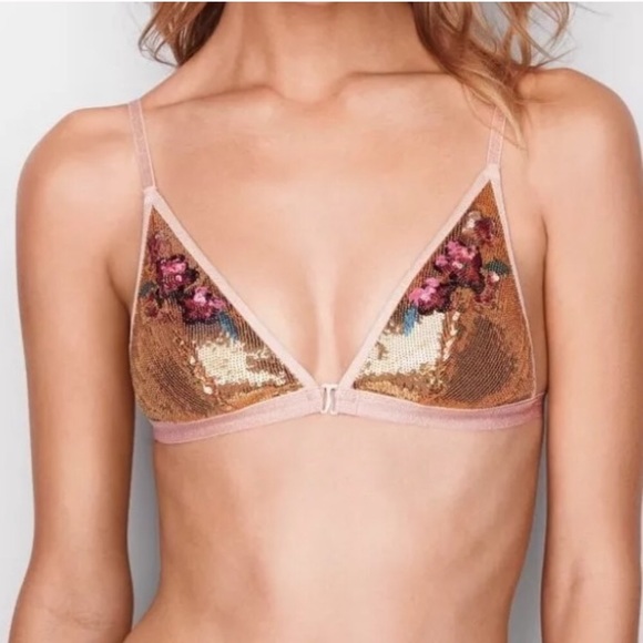 VICTORIA’S SECRET Sequin Bralette - Picture 1 of 5